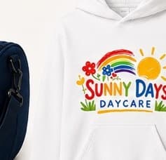 Sunny Days White Hoodie